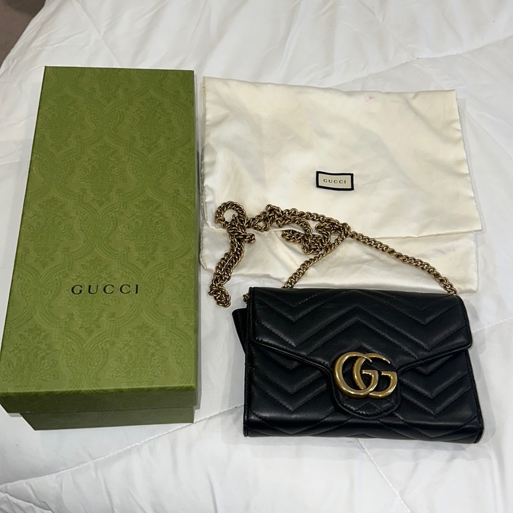GG Marmont matelassé mini bag